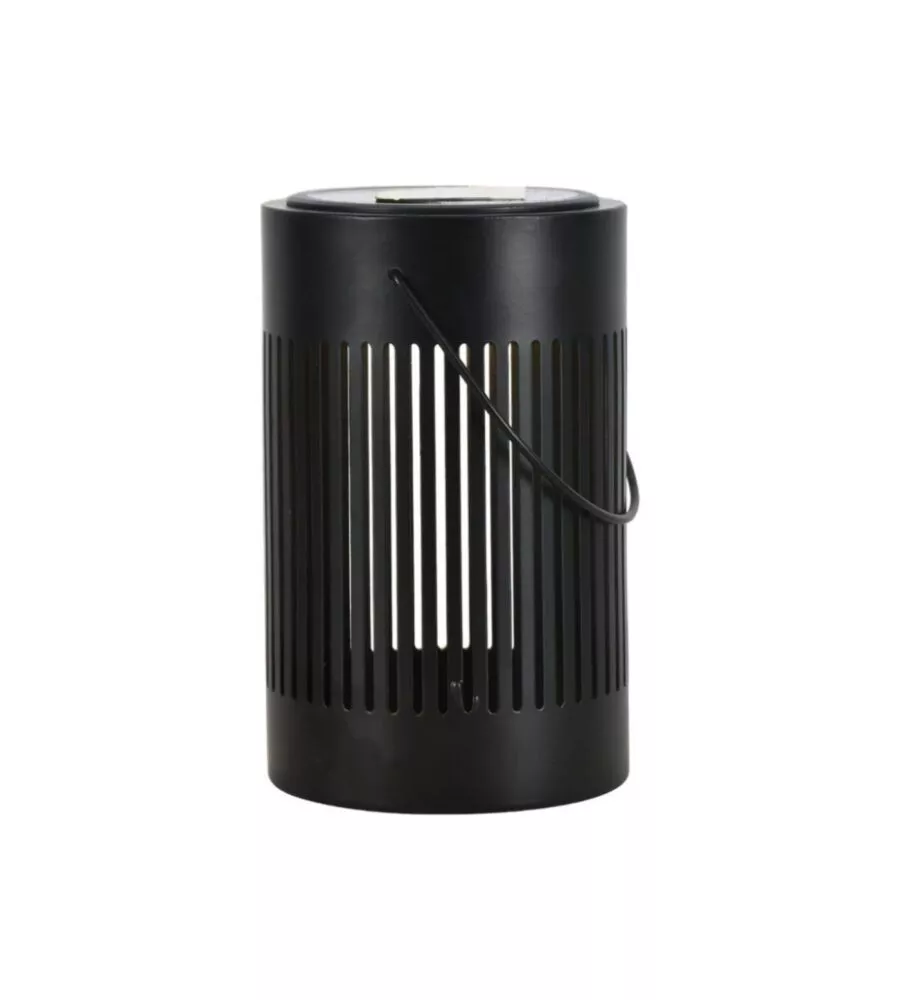 LAMPADA LED SOLARE DA TAVOLO RICARICABILE VTAC NERO 3000K